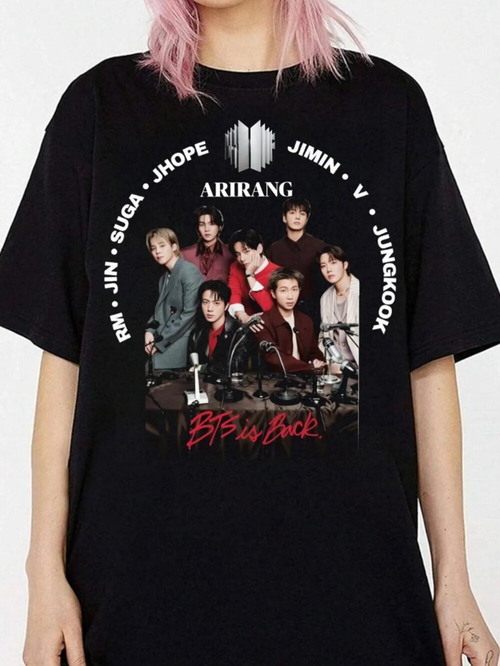BTS Arirang World Tour Shirt, Bangtan 2026 Concert T Shirt